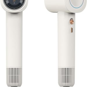 Mini Portable Travel Hair Dryer - 3.7 Billion Negative Ions, 130,000 RPM High-Speed Motor, Self-Cleaning & Intelligent Constant Temperature Control for Frizz-Free, Salon-Quality Results